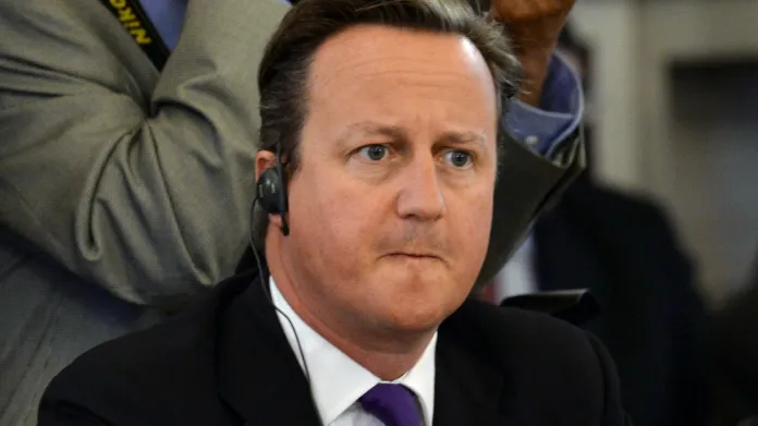 David Cameron na petrohradském summitu G20