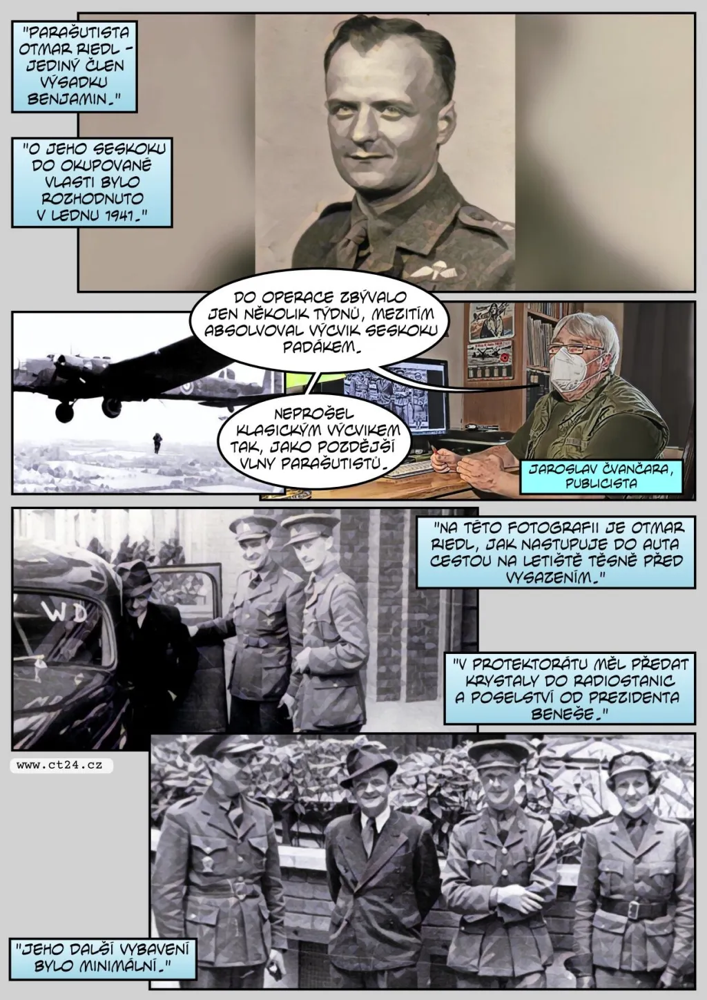 80 let od první vlny výsadků z Londýna