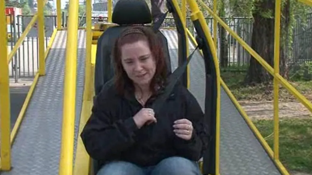 Trenažér čelního nárazu