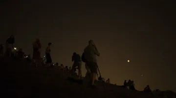 Zatmění Měsíce nad Španělskem