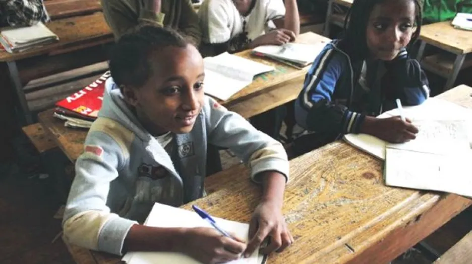 Škola v Etiopii