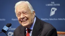 Jimmy Carter na snímku z roku 2015