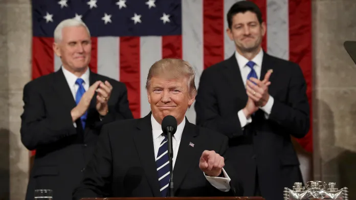 Události: Trump přednesl v Kongresu umírněný projev