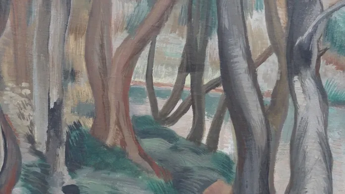 Emil Filla / Stromořadí, 1900