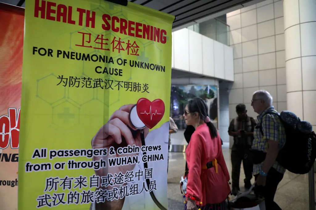 Upozornění na zdravotní kontrolu na letišti v malajsijském Sepangu