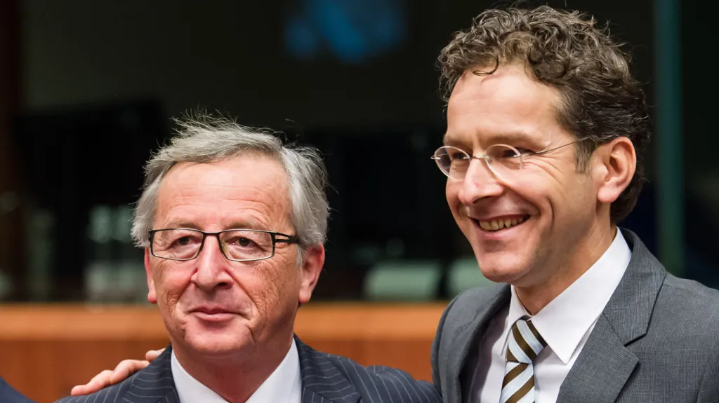 Jean-Claude Juncker a Jeroen Dijsselbloem
