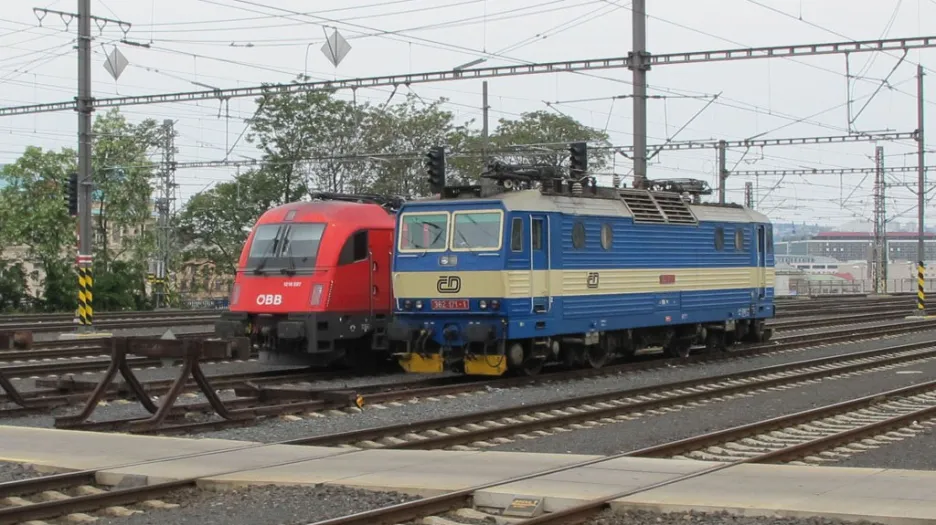 Elektrické lokomotivy ÖBB a ČD
