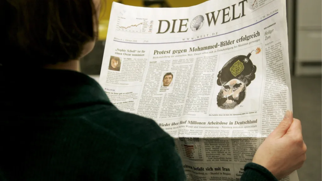 Karikatura proroka Mohameda