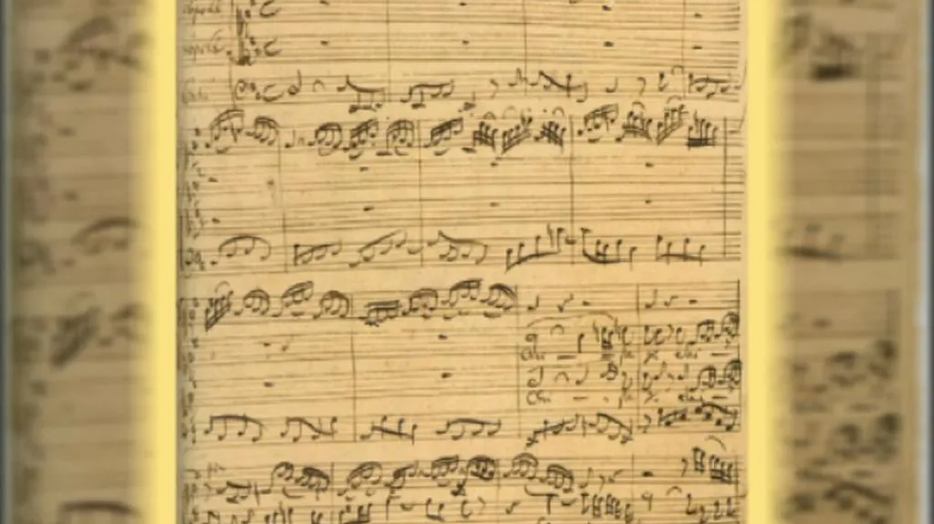 J. S. Bach / partitura Mše h-moll