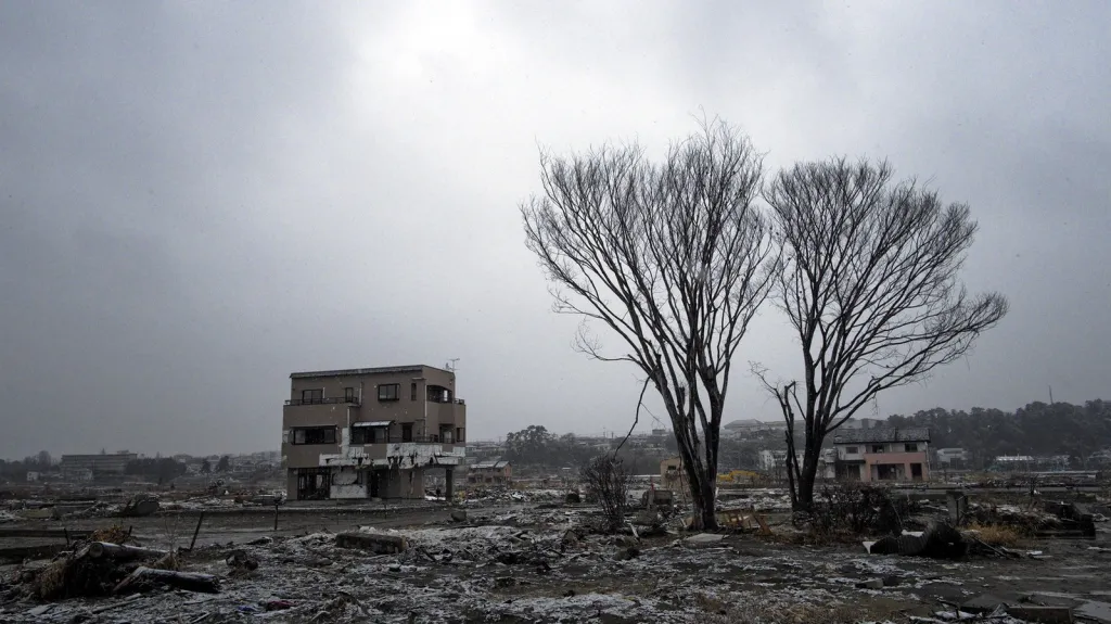 Japonské pobřeží rok po vlně tsunami
