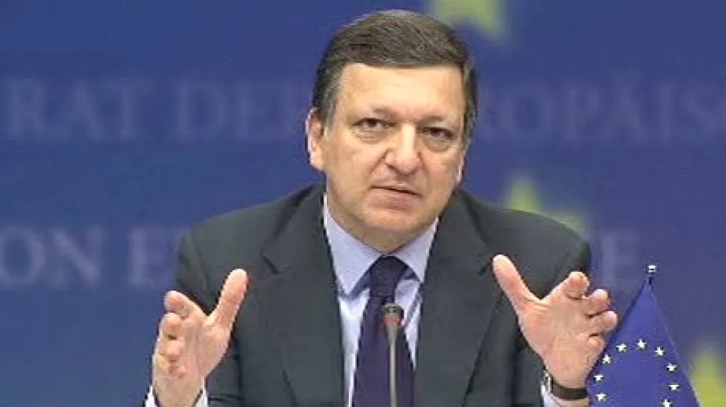 José Manuel Barroso na summitu EU