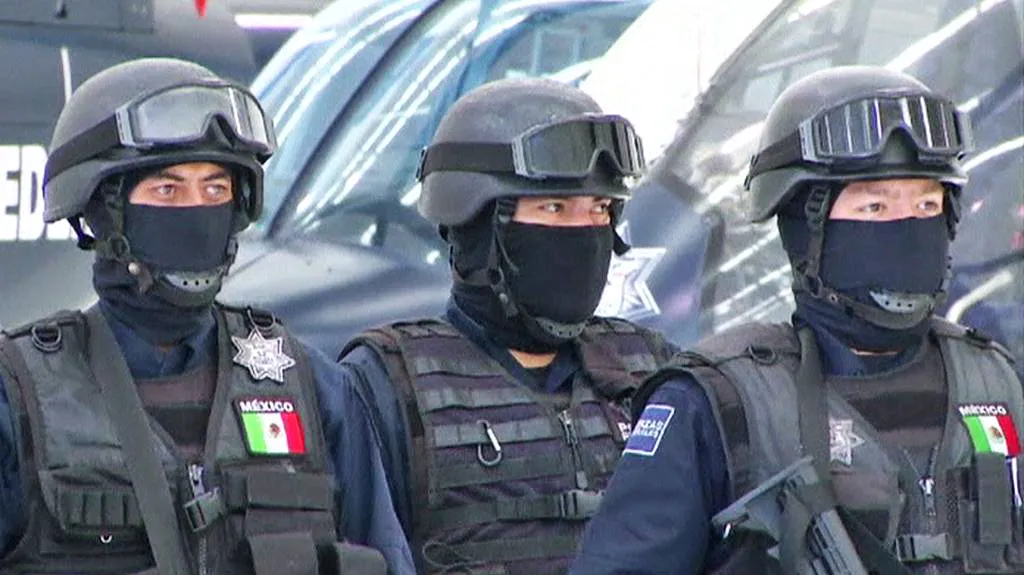 Zásahová jednotka mexické policie