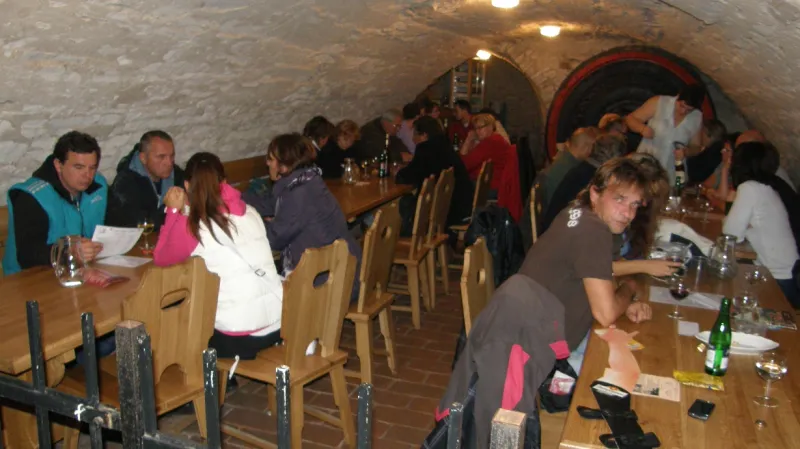 Vinobraní v muzeu - sklep