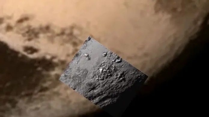 První snímek z průletu New Horizons nad Plutem