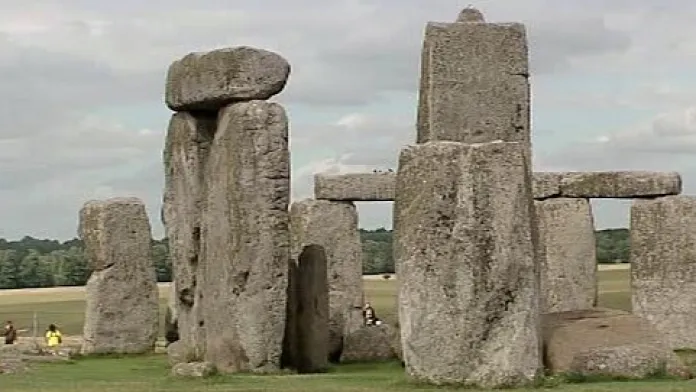 Kamenný monument ve Stonehenge