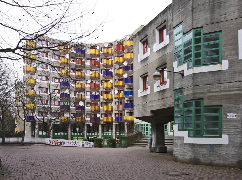 Sídliště Chorweiler v německém Kolíně z let 1965–1975
