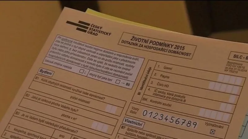 ČSÚ zkoumá životní podmínky tuzemských domácností