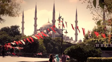 Jednou ze zastávek cesty byl Istanbul