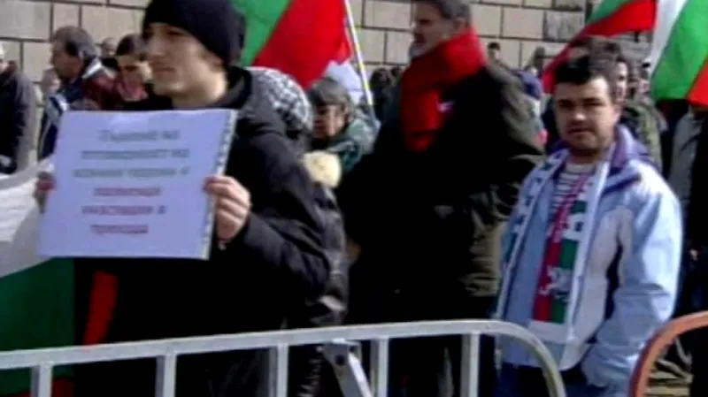 Protesty v Bulharsku