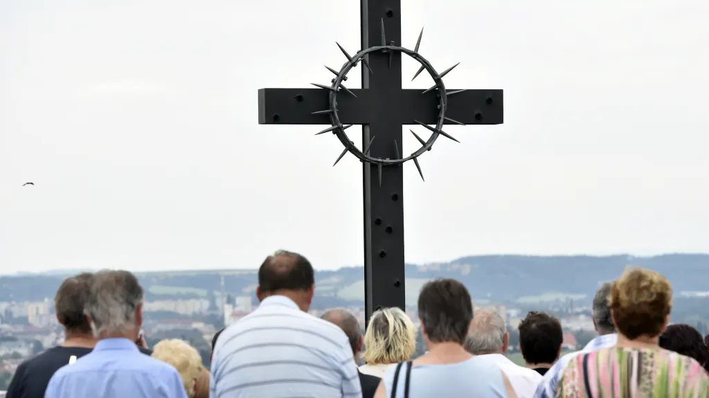 Kříž na Švédských šancích u Přerova