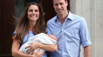 Kate a William se synem poprvé na veřejnosti