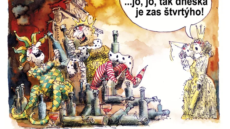Karikatury Karla IV.