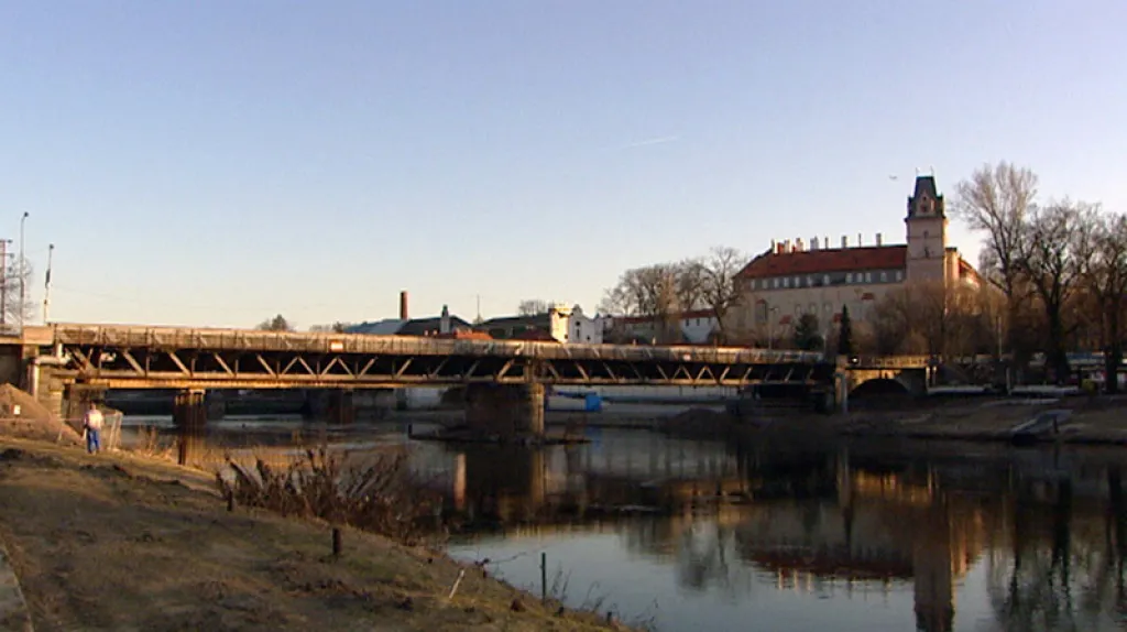 Starý most přes Labe v Brandýse