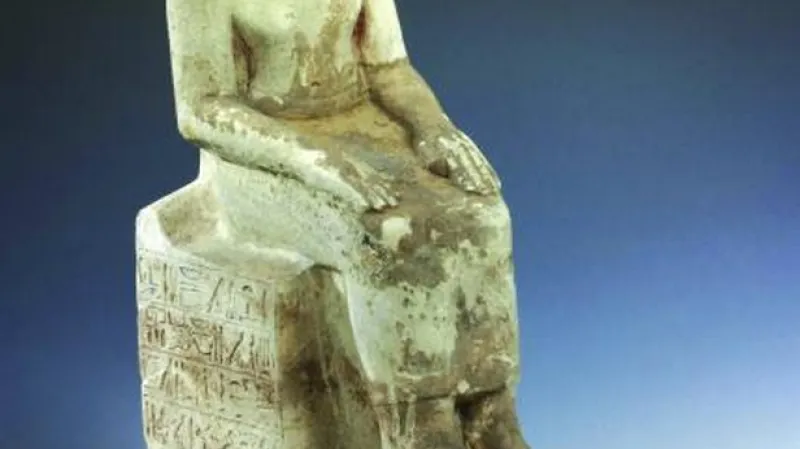 Z výstavy Země černých faraonů