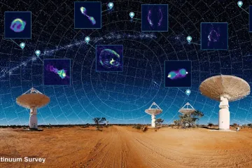Nové australské teleskopy našly za týden milion galaxií. Dříve by to trvalo roky