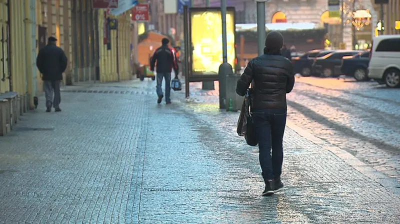 Česko pokryla ledovka