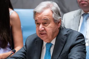 Plíživá anexe Západního břehu musí přestat, prohlásil Guterres