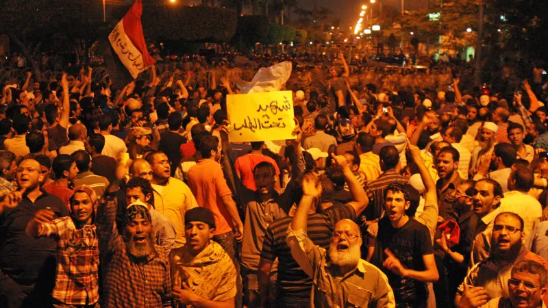 Protesty v Káhiře