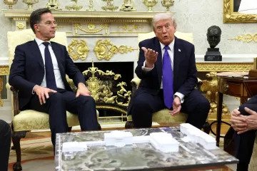 Trump byl jediný, který mohl během války mluvit s Putinem, míní šéf NATO Rutte