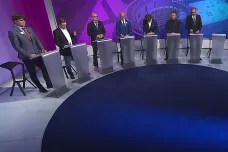 Politické spektrum před volbami do europarlamentu: MZH, ČS, TK, Hlas, Svobodní, ANS a ADS
