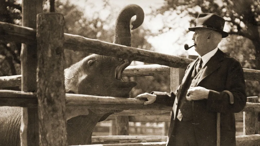 Profesor Jiří Janda, zakladatel trojské zoo