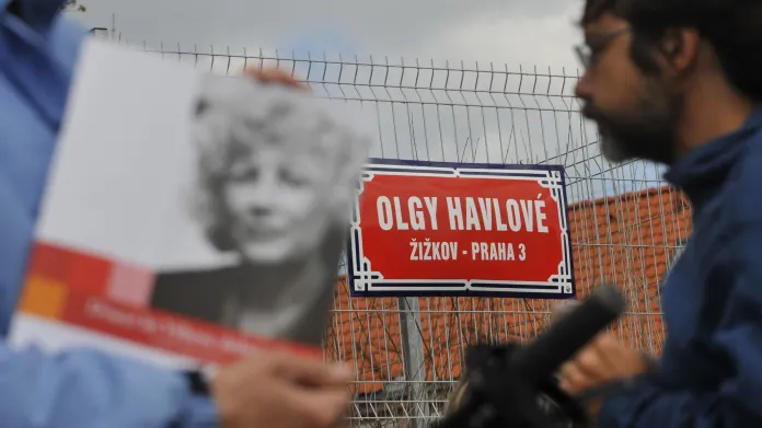 Ulice Olgy Havlové na pražském Žižkově
