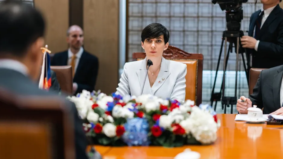 Markéta Pekarová Adamová v Jižní Koreji