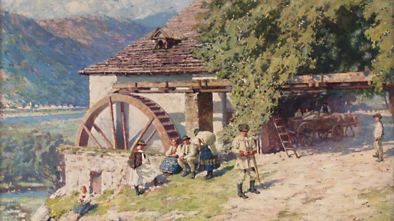 Ludvík Kuba - Mlýn Hrboltovu (Slovensko)