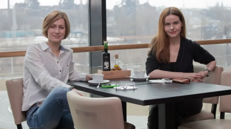 Jana Bohušová a Linda Bendová