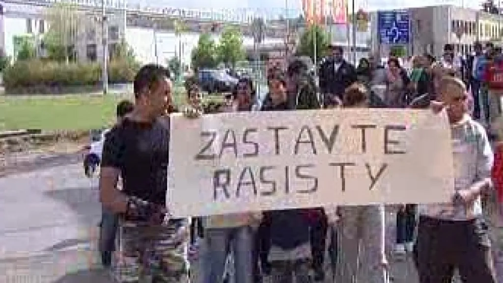 Protesty Romů