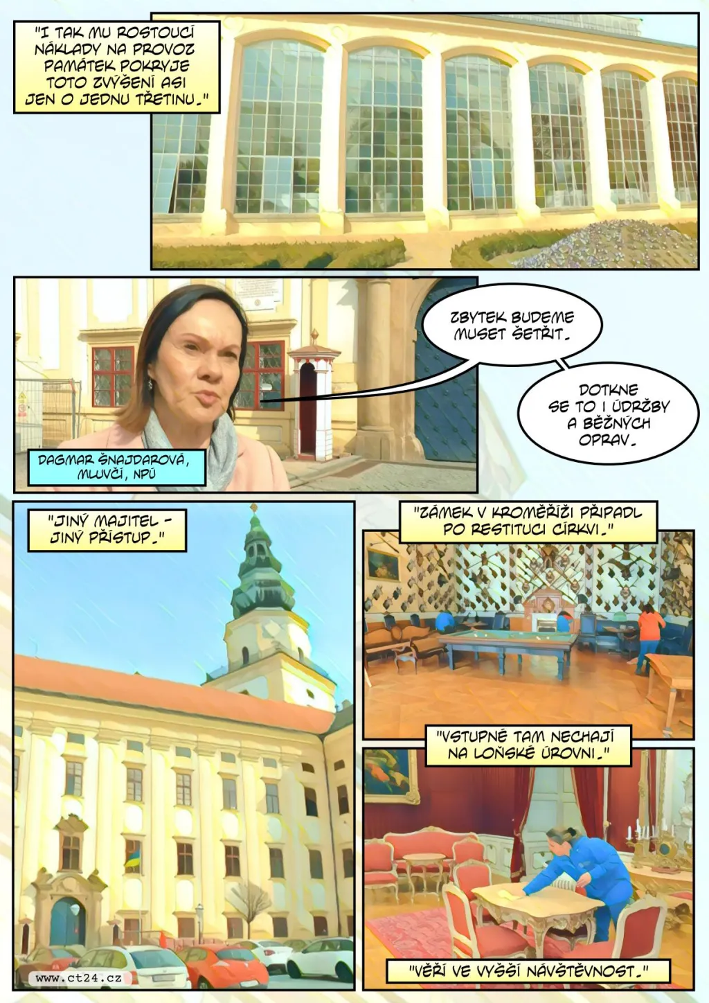 Hrady a zámky turistům zdraží