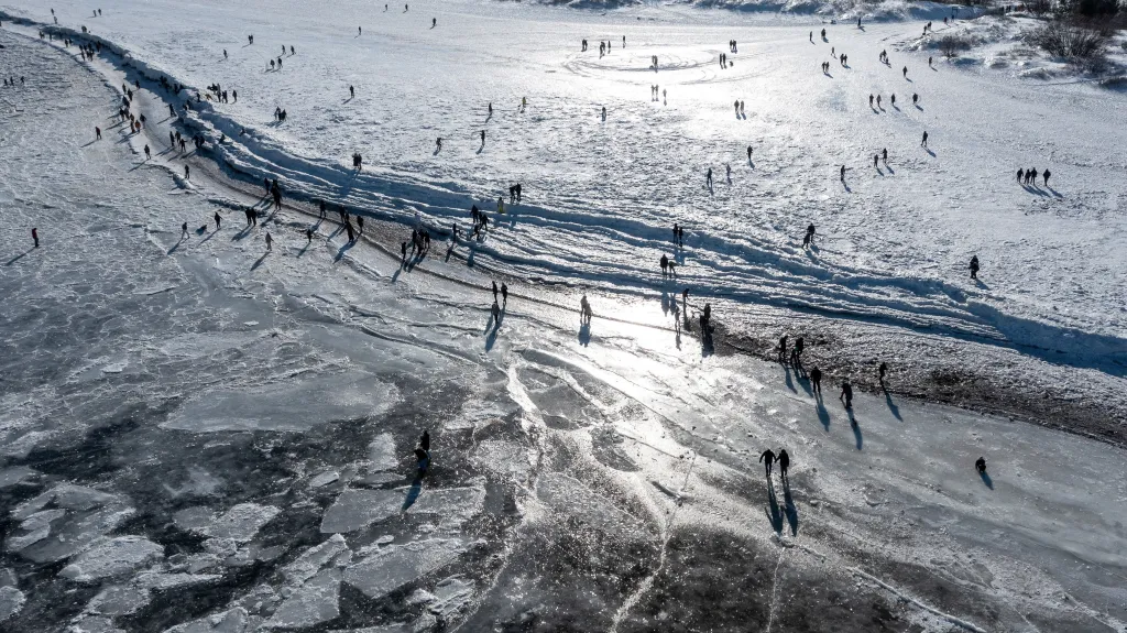 Zpravodaj ČT Jan Řápek k mrazům v Polsku