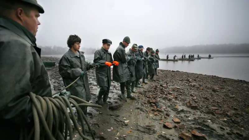 Výlov jihočeského rybníka Svět