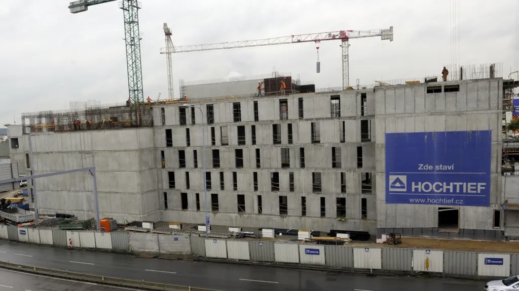 Stavba nového divadla v Plzni