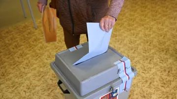 Volební urna, ilustrační foto