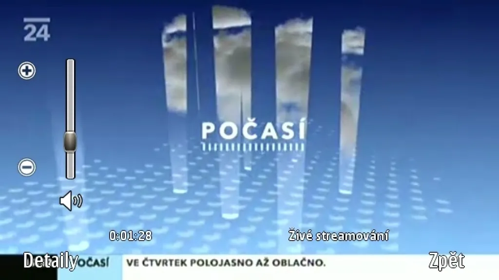Živé vysílání ČT24 v mobilu Nokia