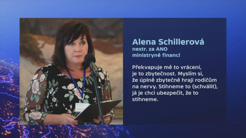 Rodičovský příspěvek, Schillerová