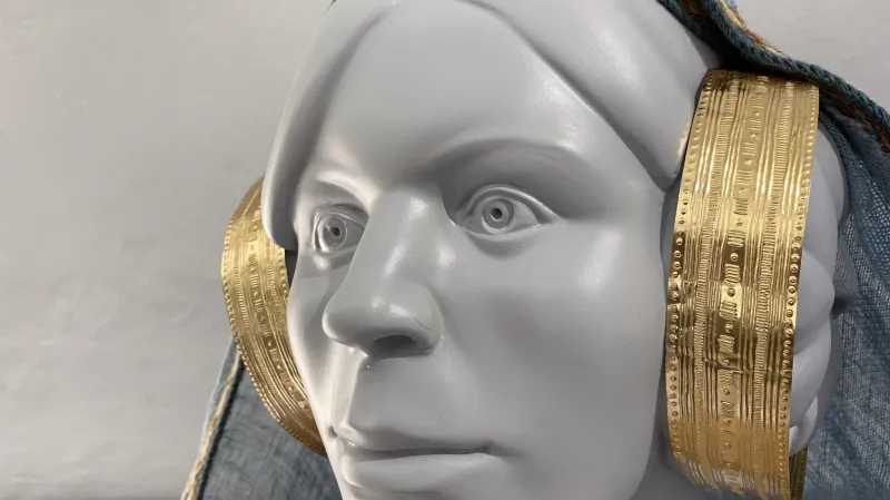 Rekonstrukce princezny z Býčí skály