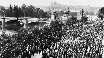 Návrat legionářů do Prahy v roce 1919