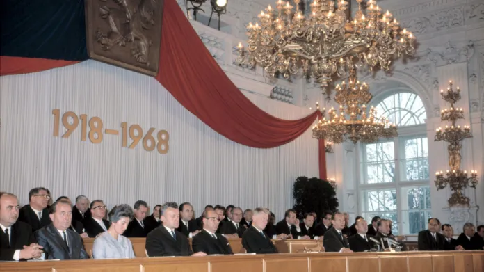 Dne 27. října 1968 Národní shromáždění schválilo zákon o československé federaci